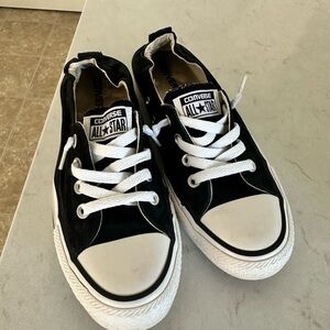 Converse All Star Black Canvas Shoes